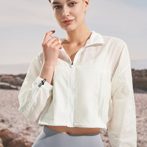Sun Protection Clothing Women's Short Sports Jacket